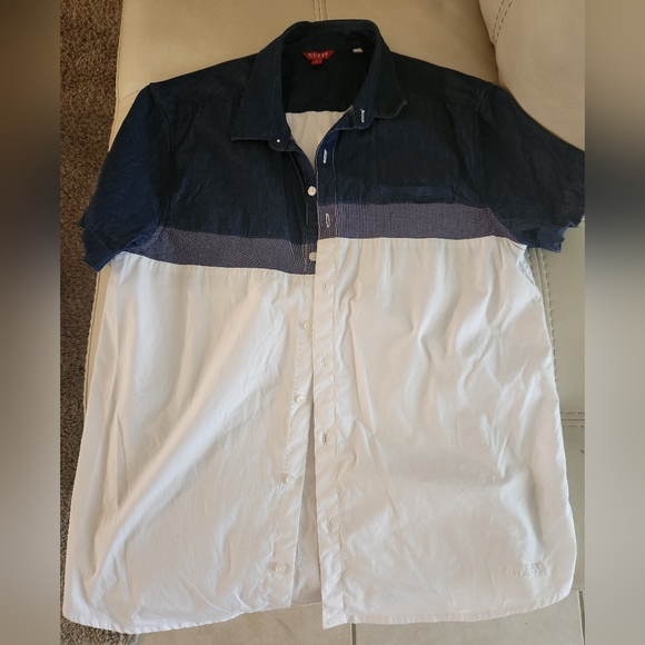 Mens button up guess shirt - Picture 4 of 7